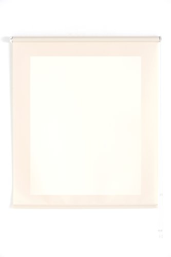 Uniestor basic Store enrouleur uni translucide - Beige, 140 x 175 cm (largeur x hauteur) | Taille du tissu 137 x 170 cm. Stores de fenêtre