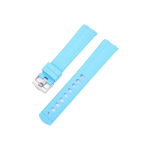 [LOKLNEYK] 20mmTPUVJQxgKpOmegaCn300/swatchAV[YxgANZT[(Light blue)