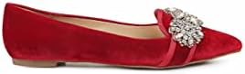 Badgley Mischka Women's Echo Loafer Flat, Silver Fabric, 8.5 M US | Image 7