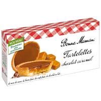 Bonne Maman Tartelettes Chocolat Lait Caramel x9-135g Bonne Maman Tartelette Milk Chocolate And Caramel x9-135g