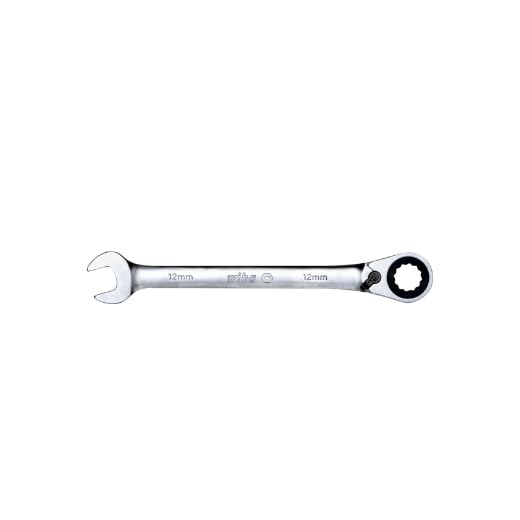 303-112 Reversible Ratcheting Combination Wrench 12 mm, Red
