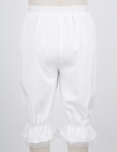 Disfraz Pantaloons Victoriano para Niñas Blanco Talla 4T miniatura 6