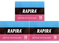 30 Rapira Super Stainless Double Edge Razor Blades