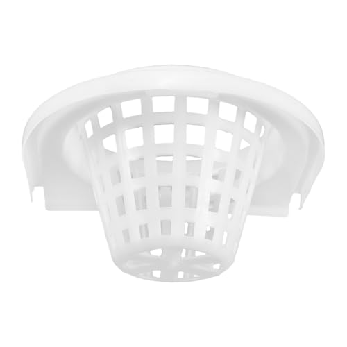 Tofficu Colador y Facilitar la Limpieza del Cubo de Drenaje para Fregona de Plástico Blanco Expresor para Controlar la Humedad