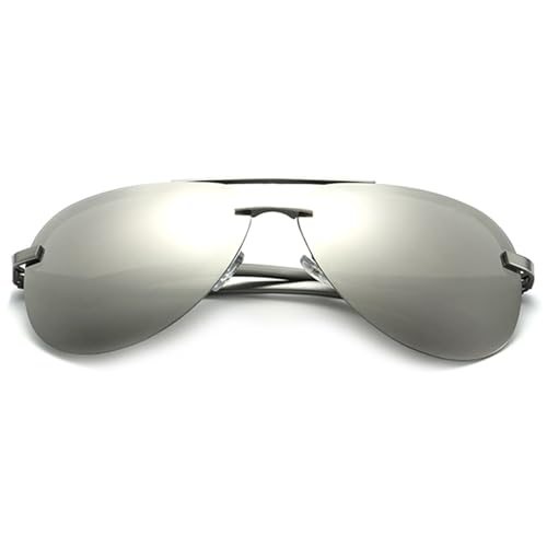 bullabulling Classic Polarized Square Round Sunglasses for Men and Women UV400 Protection Driving Sun glasses Lens2