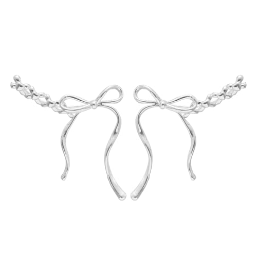 Copper Bowknot Drops Earrings, Comfortable Elegant Design for Daily Wear and Gifts Giving Fashionable Bowknot Drops Earrings