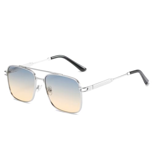 Lunettes de soleil mode rétro vintage avec verres dégradés et nuances tendances