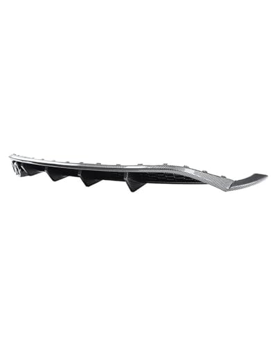 LAYYSD Voiture Aileron Arrière pour Polo pour MK6 2019-2024 4 Ailettes Diffuseur Pare-Chocs Arrière Voiture Lèvre Séparateurs Latéraux Arrière Lèvre Spoiler Becquet Voiture(Aspect Carbone)