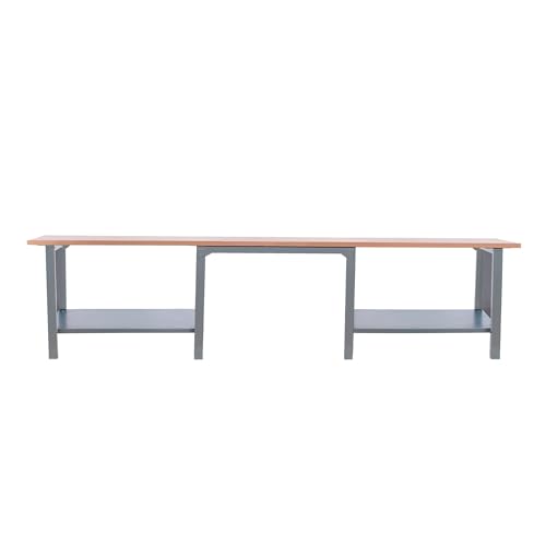 SimonRack Banco de Trabajo Taller Triple Capacidad Carga 1000 kg 865x3000x750 mm Mesa de Trabajo