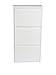 Evergreen-House Berry a 3 Ante Scarpiera, Metallo, Bianco, 50 x 103 cm