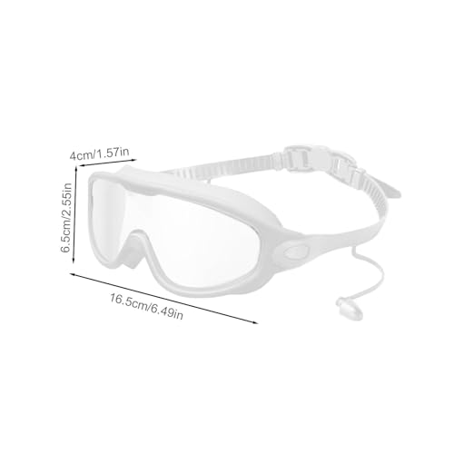 Gafas de natación polarizadas, protección Anti-vaho protección UV sin filtraciones visión Clara fáciles de Ajustar Vista amplia de 180° para Hombres, Mujeres, Adultos y Adolescentes - imagen 7