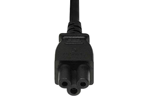 Sf Cable 10Ft 18 Awg Nema 5-15P To C5 Power Cord 3-Slot Mickey Mouse Style #TOP1