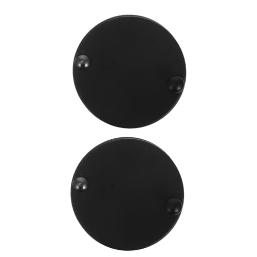 POPETPOP 2 piezas cubierta sólida para ojo de puerta protección de privacidad fácil de instalar para seguridad del hogar miniatura 1