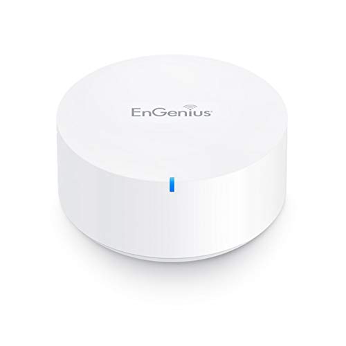 EnGenius Whole Home Mesh WiFi System Tri-Band AC2200 Whole-Home Mesh Network up to 1500 sq. ft. coverage ultrafast Performance WiFi Router (ESR580) (1-Pack) (Renewed)