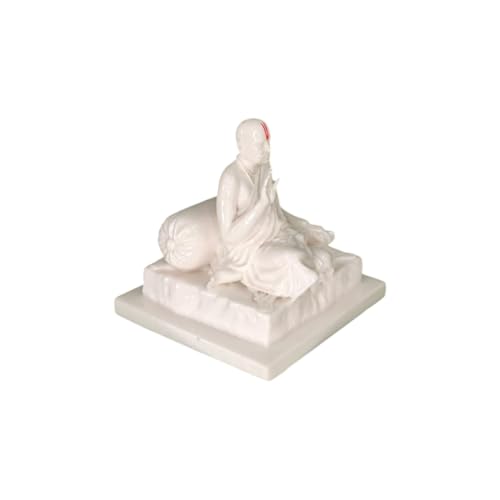Image of KariGhar Swami Samarth Idol Multicolor Resin Figurine Perfect for Car Dashboard, Office and House Warming 2.5 inch