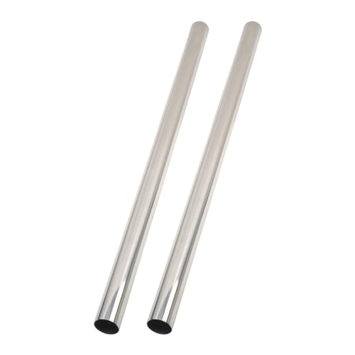 TBAPFS Polished T304 Stainless Steel 3''Inch Straight DIY Custom Mandrel Exhaust Pipe Tube Pipe,Universal Fitment,45 Inch Length, 3'' OD Mandrel Straight Pipe-2PC