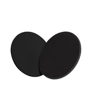 EZ_Peach Core Sliding Discs, Dual Sided Workout Sliders for Carpet & Hardwood Floor, Home Ab Pads Exercise Equipment…