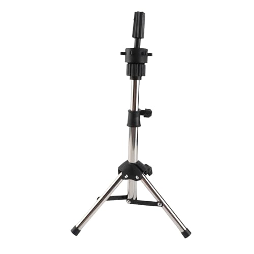 FILFEEL Support pour tête de perruque, support de tête de mannequin réglable, pour coiffeur, formation de moisissures