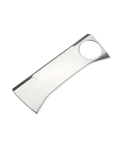 WNCXSA Console Panel Trim For Tcross For T-Cross 2018 2019 2020 2021 2022 2023 LHD Car Lighter Panel Sticker Trim Accessories Console Decoration Sticker(Silver)