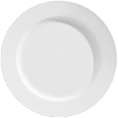 VEGA Teller weiß 28 cm Essteller aus Porzellan 6 Stück Speiseteller Gastro flach Catering Teller Servierteller Cover
