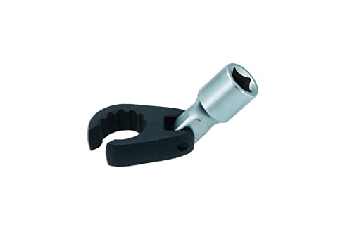 Laser 8433 Flexible Crows Foot Wrench 18mm 3/8" D, Chrome