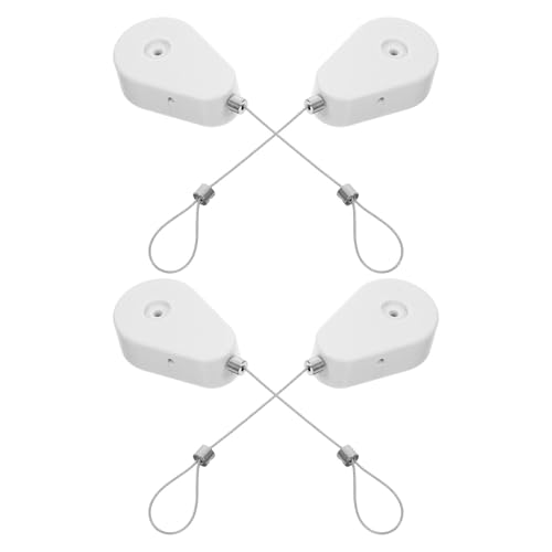 Caja de conexiones antirrobo Hemobllo con cable retráctil de seguridad para tiendas x4