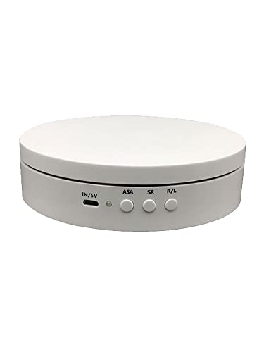 QOTSTEOS Présentoir rotatif de 15,2 cm, support motorisé à 360 degrés, plateau tournant motorisé rechargeable par USB – vue 2