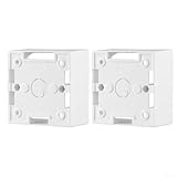 Compatibilité et aspect professionnel : conçu spécifiquement pour les plaques frontales, ce boîtier arrière Ethernet assure la compatibilité et offre une installation sûre et professionnelle. Il s'intègre parfaitement dans les configurations de plaques existantes, offrant une apparence propre et élégante.