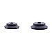 10Pcs Vacuum Suction Cup Robot Accessories Double Layer Silicone Material Powerful Suction Nozzle Industrial Heavy Duty PJG(PJG-20,Black)