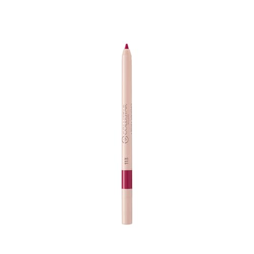 Collistar Twist Design - Lápiz de contorno de labios automático, larga duración, resistente al agua, textura cremosa y difuminable, acabado mate suave con sacapuntas integrado, N 113 – Baya otoñal