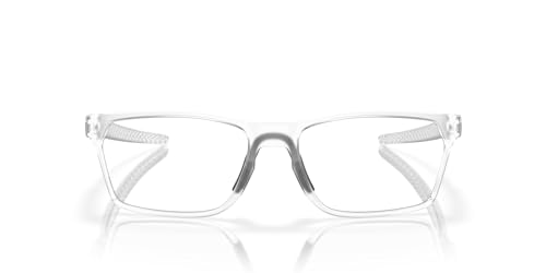 Image of Oakley Mens OX8174F Hex Jector Low Bridge Fit Rectangular Eyeglasses