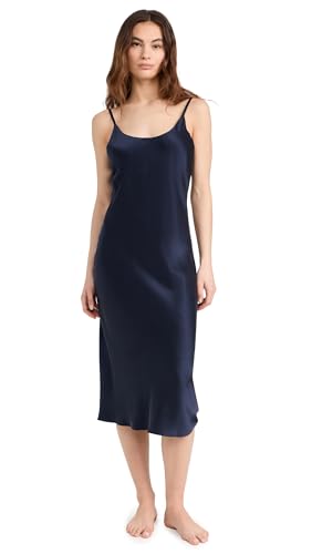 Lunya Women's Washable Silk Bias Slip Dress