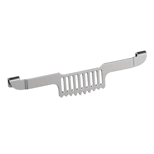 Soporte para espátula para puerta de grasa, trampa de grasa, bloque de malla de alimentos, magnético de acero inoxidable, accesorios de barbacoa para parrilla al aire libre, encimera de cocina, estufa