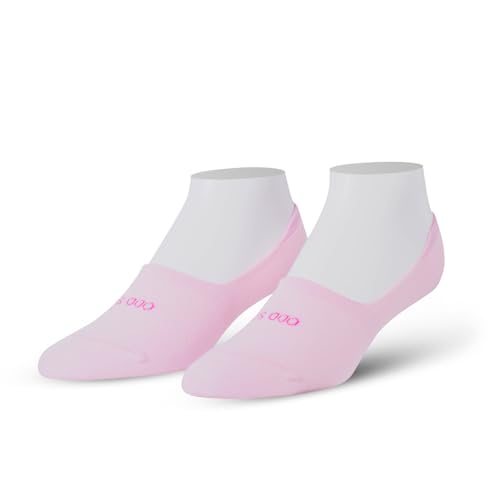 Image of Odd Sox - Basix Large No Show Socks - Soft Cotton Blend Low Profile Athletic Fit - Pastel & Bright Colors