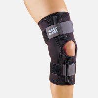FVLFIL Hely-Weber Kuhl Knapp Hinged Knee Brace 12" Anterior Closure Standard Hinge X Large