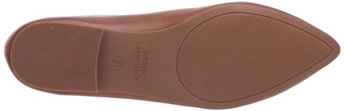 Amazon Essentials MANNY-TAN-8 B US Women'S Loafer Flat, Chestnut Brown Faux Leather thumb #3