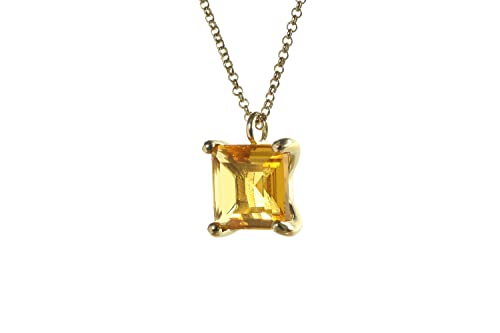 Collier citrine pour femme à porter au quotidien ou pour illuminer vos soirées