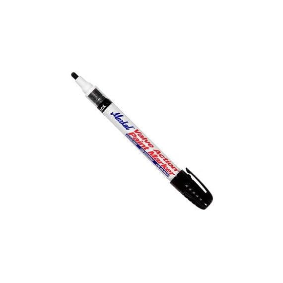 Markal 96823 Valve Action Paint Marker, Black
