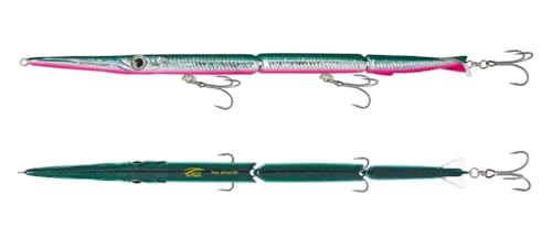 Stylo articulé Jack Fin 210 vert acide pour vos sessions de pêche en mer