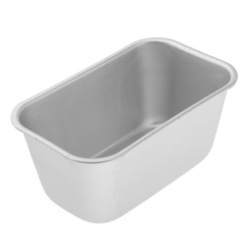 JISADER Molde Rectangular de Aleación de Aluminio para Hornear Pan, Antiadherente, para Pasteles, Utensilios de Cocina para Hornear en Casa, Hacer Jabón Y Fie, re