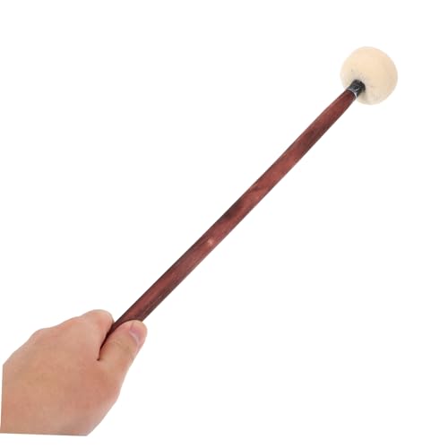 Abaodam 2 piezas de baquetas de fieltro para principiantes y profesionales con agarre cómodo para percusión, práctica y presentación miniatura 4