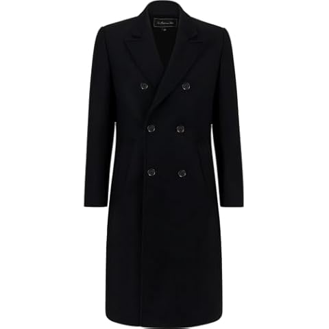 The Platinum Tailor Double Breasted Overcoat Cover