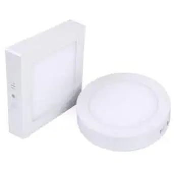MAK-LITE Upgrade Your Home with These Dual Color Surface Led Panel Light Enhance Every Room with Style and Efficiency (12+4(22) W)