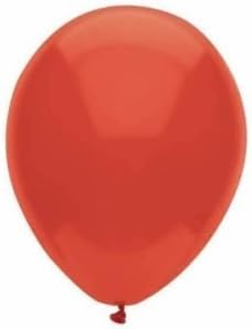 Red 5 Inch Decorating Balloons - Real Red 5" Balloons (50 Count)