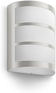 Philips myGarden Python LED zewnętrzna lampa ścienna (1 x 6 W, 230 V LED Light), stal nierdzewna