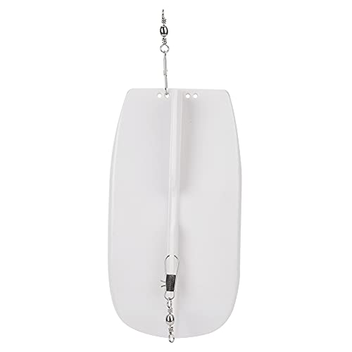 RiToEasysports Planche de Pêche à la Traîne, Réglage de la Profondeur de Plongée du Leurre, Matériau Plastique Durable, Accessoire de Pêche Professionnel, avec Anneau, pour la aux Appâts