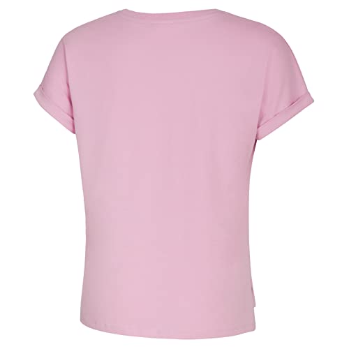 adidas Girls' Short Sleeve Side Slit Tee T-Shirt (Large, Clear Lilac)2