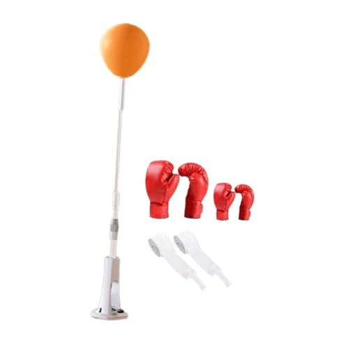 kowaku Punching Bag with Stand Boxing Speed Bag Hand Eye Coordination Training Workout Home Gym Practical Exercise Adjustable Height, Adults