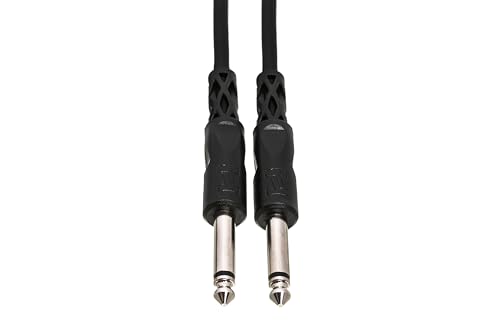 Cable de audio Hosa 1/4" TS macho - 1 pie miniatura 4