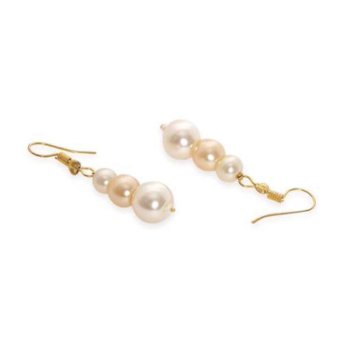 Image of Rubans Pearl Necklace Set Traditional Statement Jewellery Gift for Women & Girls